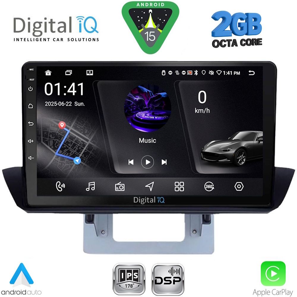 RSF4364DASH_15 DIGITAL IQ RSF 4364_CPA DASH (9inc) MULTIMEDIA TABLET for MAZDA BT50 mod. 2012-2019 - Image 1