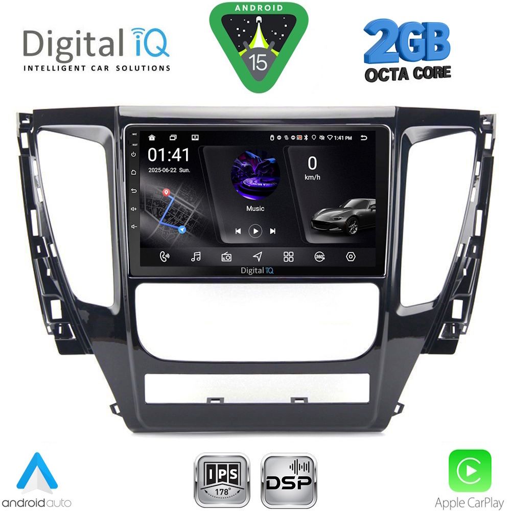 RSF4447_15 DIGITAL IQ RSF 4447A_CPA (9inc) MULTIMEDIA TABLET for MITSUBISHI PAJERO mod. 2013-2020 - Image 1