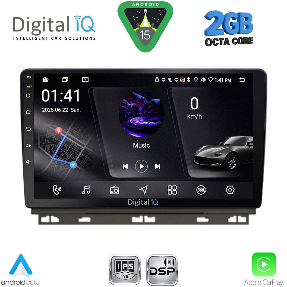 RSF4546_15 DIGITAL IQ RSF 4546_CPA (9inc) MULTIMEDIA TABLET for RENAULT CLIO - CAPTUR mod. 2019-2026 - Image 1