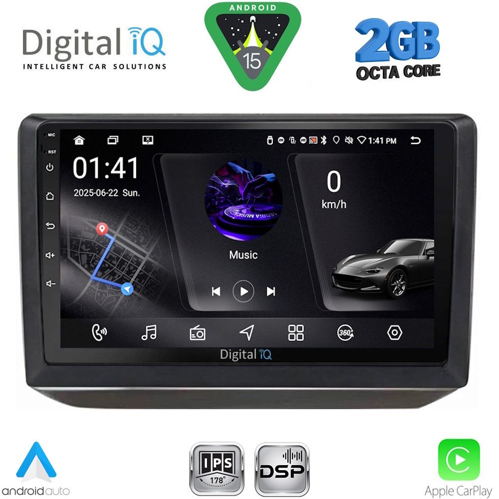 RSF4581_15 DIGITAL IQ RSF 4581_CPA (10inc) MULTIMEDIA TABLET for SKODA FABIA mod. 2008-2014 - Image 1
