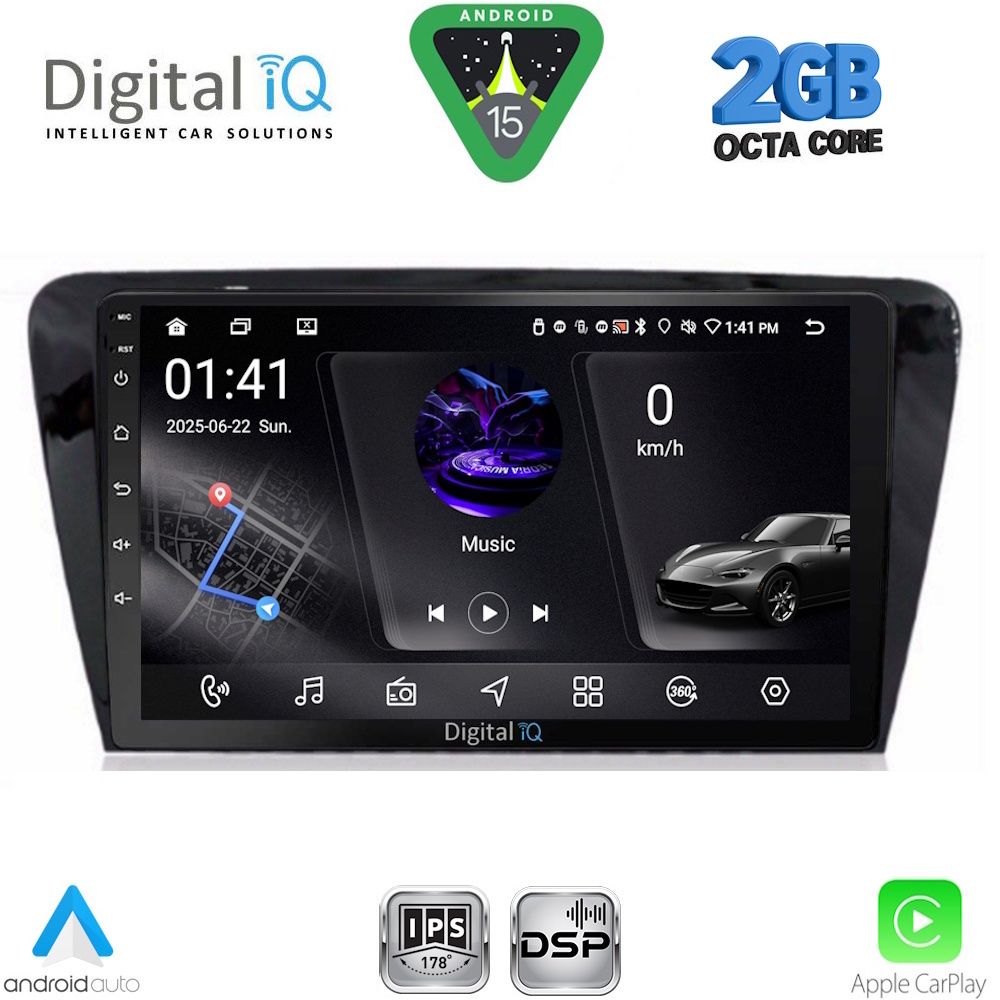 RSF4597_15 DIGITAL IQ RSF 4597_CPA (10inc) MULTIMEDIA TABLET for SKODA OCTAVIA 7 mod. 2013-2021 - Image 1