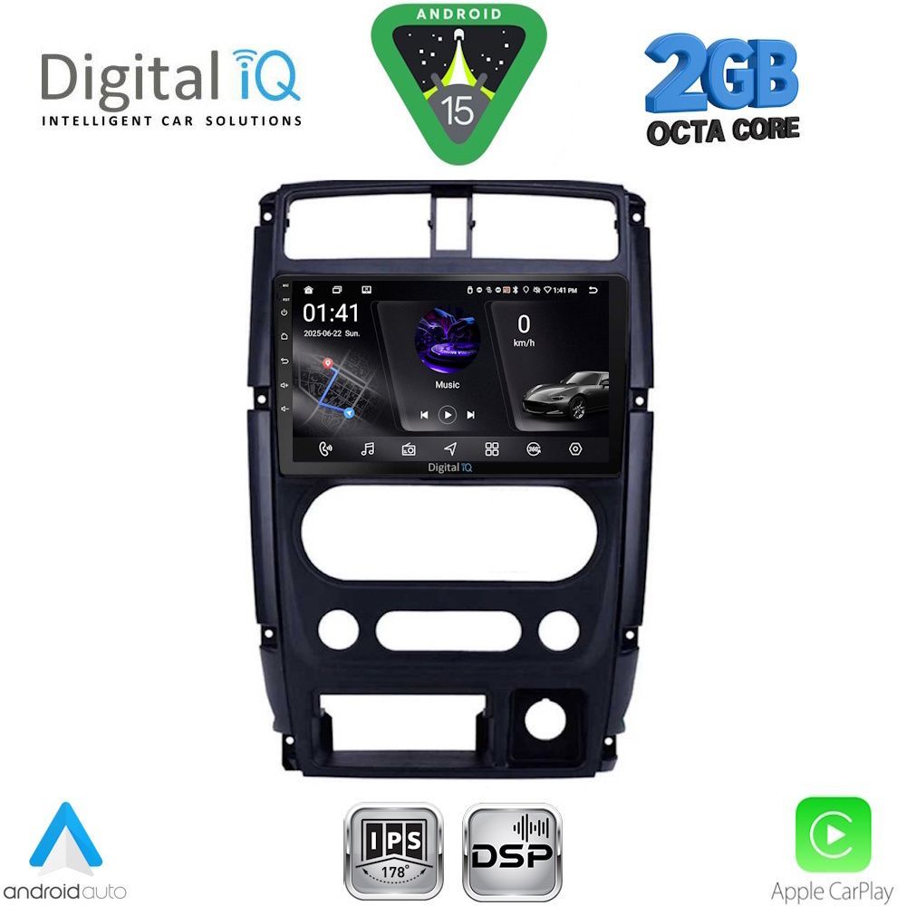 RSF4678_15 DIGITAL IQ RSF 4678_CPA (9inc) MULTIMEDIA TABLET for SUZUKI JIMNY mod. 2007-2017 - Image 1