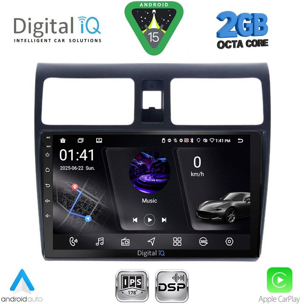 RSF4684_15 DIGITAL IQ RSF 4684_CPA (10inc) MULTIMEDIA TABLET for SUZUKI SWIFT mod. 2005-2011 - Image 1