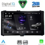 DIGITAL IQ RSF 4703A_CPA (9inc) MULTIMEDIA TABLET for TOYOTA AURIS mod. 2015-2021 – AYGO X mod. 2022-2026 – COROLLA mod. 2017-2019