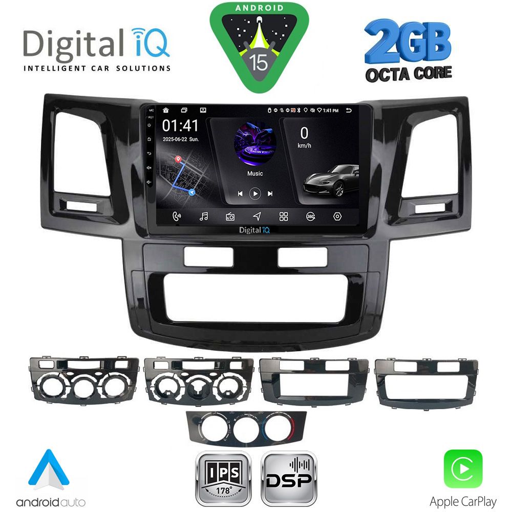 RSF4720n_15_ DIGITAL IQ RSF 4720_CPA (9inc) MULTIMEDIA TABLET for TOYOTA HILUX mod. 2005-2016 - Image 1