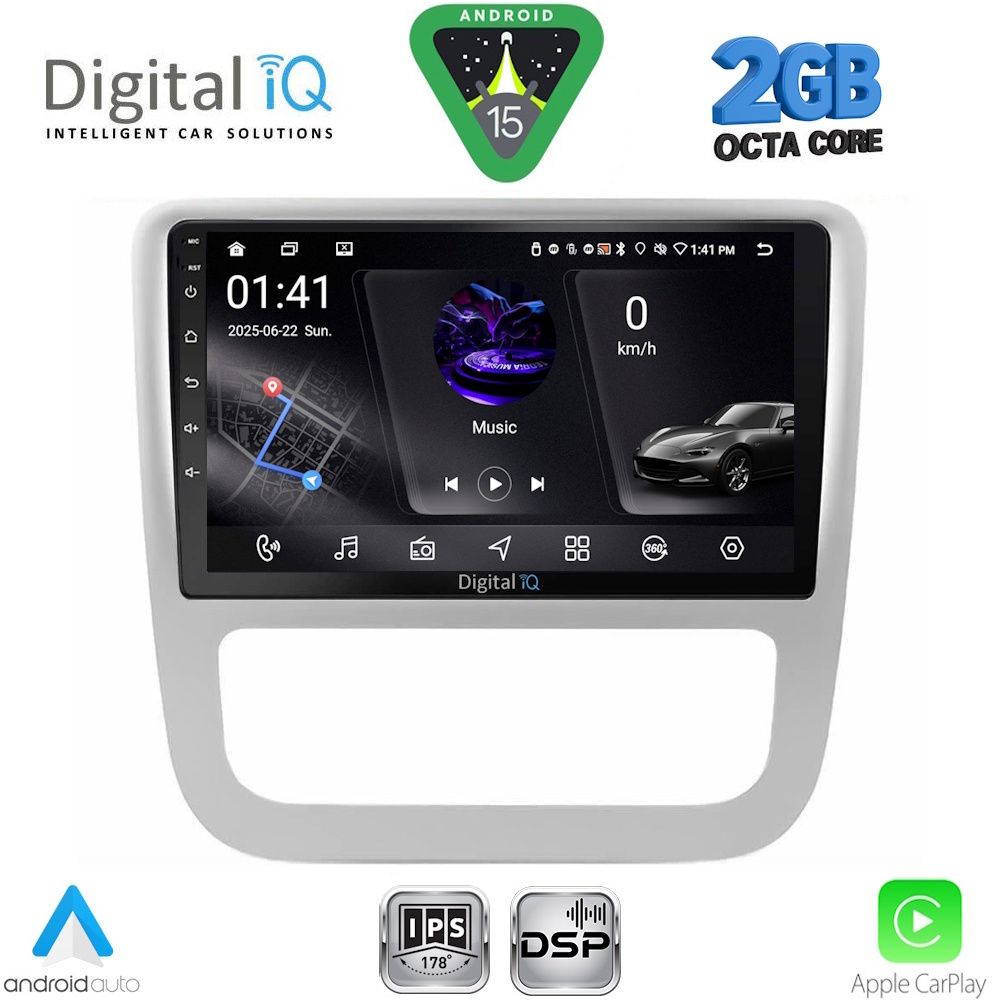RSF4751_15 DIGITAL IQ RSF 4751_CPA CLIMA (9inc) MULTIMEDIA TABLET for VW EOS mod. 2006-2016 – SCIROCCO mod. 2011-2014 - Image 1