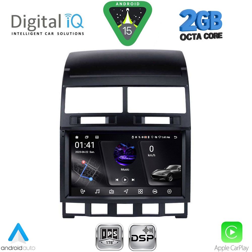 RSF4765_15 DIGITAL IQ RSF 4765_CPA (9inc) MULTIMEDIA TABLET for VW TOUAREG mod. 2003-2011 - Image 1