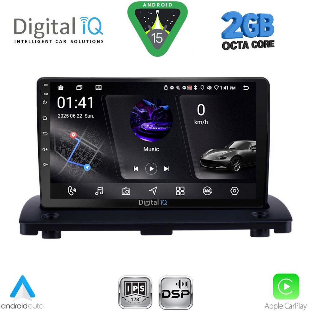 RSF4789_15 DIGITAL IQ RSF 4789_CPA (9inc) MULTIMEDIA TABLET for VOLVO XC90 mod. 2002-2014 - Image 1