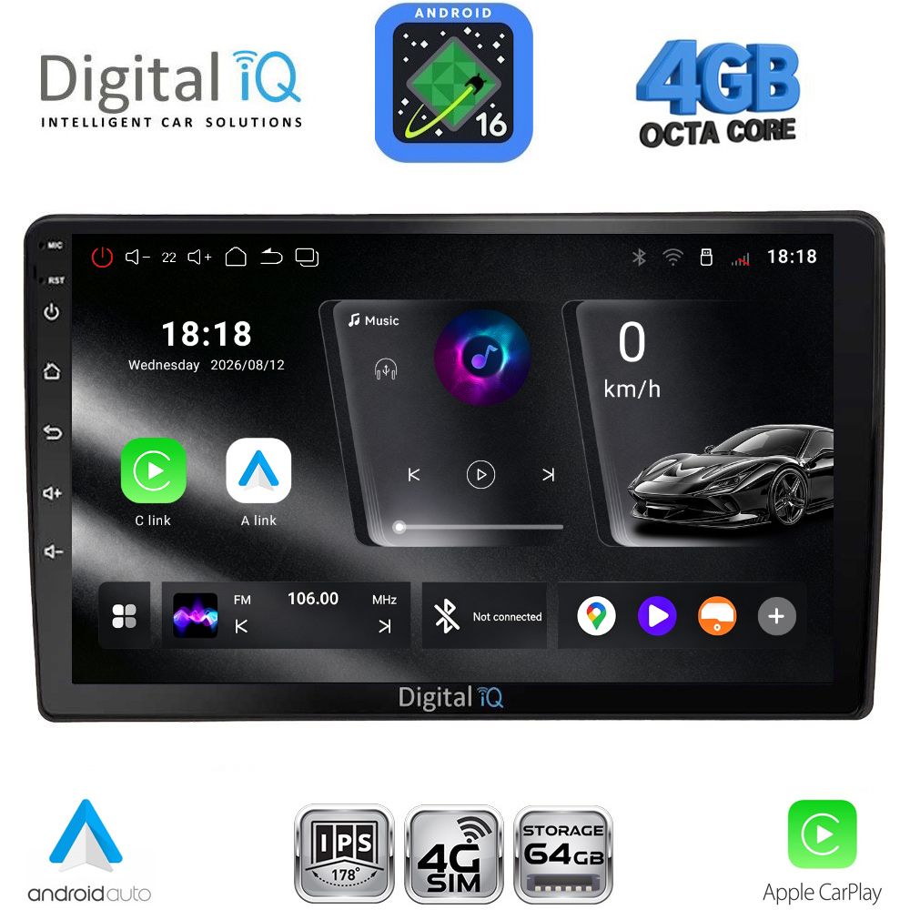 RTG6005_16 DIGITAL IQ RTG 6005_CPA (10inc) MULTIMEDIA TABLET for AUDI A4 mod. 2008-2015 - Image 1