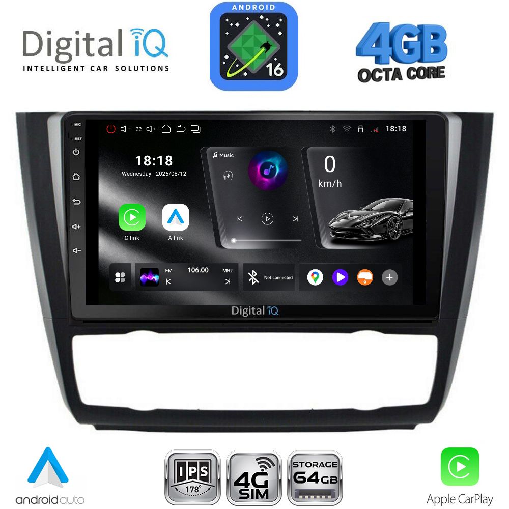 RTG6040CL_16 DIGITAL IQ RTG 6040_CPA CLIMA (9inc) MULTIMEDIA TABLET for BMW S.1 E81-82-87-88 mod. 2004-2013 - Image 1
