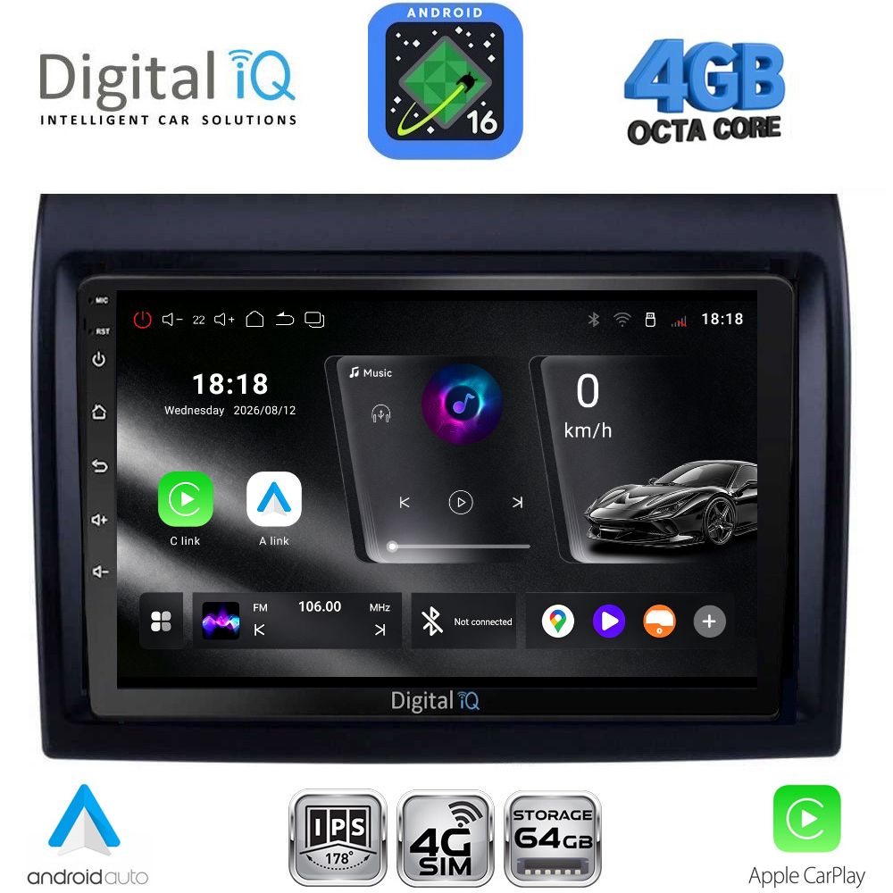 RTG6140_16 DIGITAL IQ RTG 6140_CPA (9inc) MULTIMEDIA TABLET for FIAT DUCATO mod. 2006-2011 - Image 1