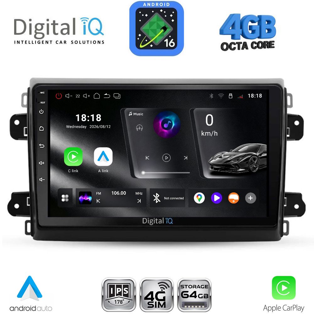 RTG6143_16 DIGITAL IQ RTG 6143_CPA (9inc) MULTIMEDIA TABLET for FIAT DUCATO mod. 2021-2026 - Image 1