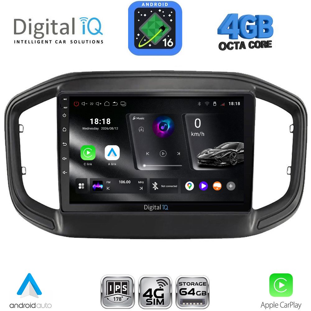 RTG6147_16 DIGITAL IQ RTG 6147_CPA (9inc) MULTIMEDIA TABLET for FIAT STRADA mod. 2020-2026 - Image 1