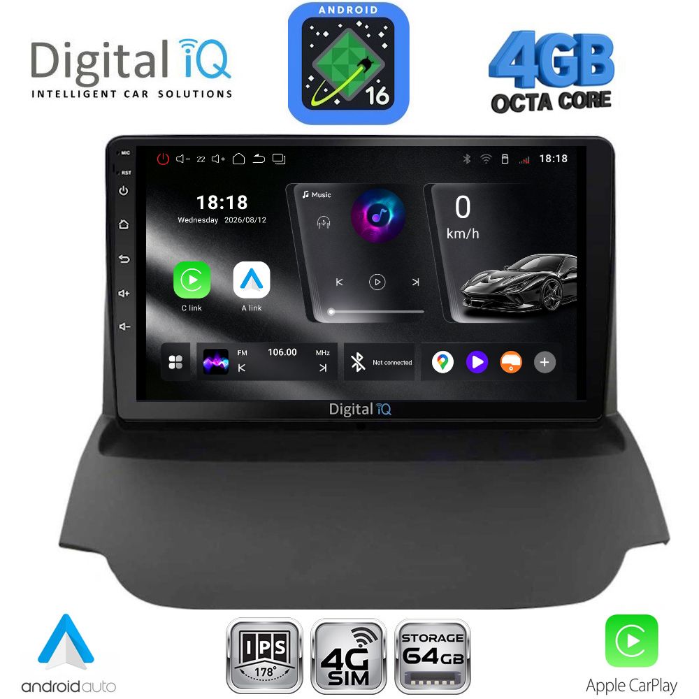RTG6150_16 DIGITAL IQ RTG 6151A_CPA (9inc) MULTIMEDIA TABLET for FORD ECOSPORT mod. 2012-2018 - Image 1