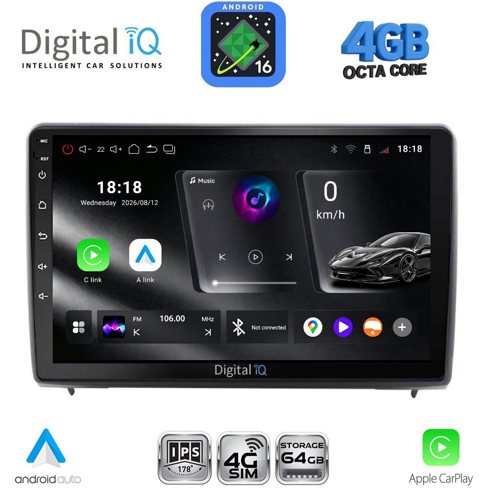 RTG6151_16 DIGITAL IQ RTG 6151B_CPA (10inc) MULTIMEDIA TABLET for FORD ECOSPORT mod. 2018-2023 - Image 1