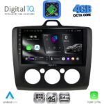 DIGITAL IQ RTG 6156BL_CPA A/C (9inc) MULTIMEDIA TABLET for FORD FOCUS mod. 2005-2012 (BLACK)