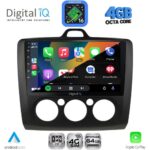 DIGITAL IQ RTG 6156BL_CPA A/C (9inc) MULTIMEDIA TABLET for FORD FOCUS mod. 2005-2012 (BLACK) - Image 2