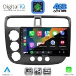 DIGITAL IQ RTG 6187_CPA (9inc) MULTIMEDIA TABLET for HONDA CIVIC 4D mod. 2001-2006 - Image 2