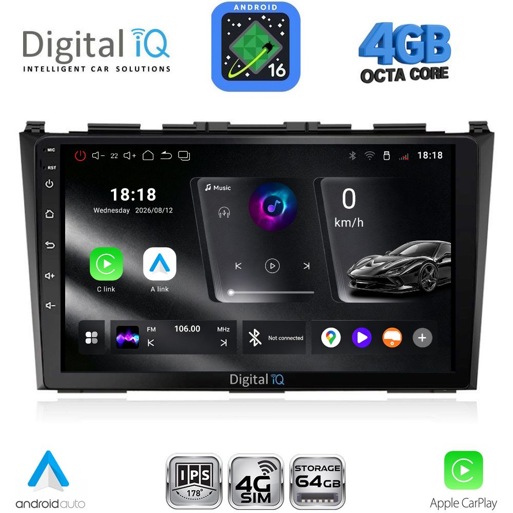 RTG6197_16 DIGITAL IQ RTG 6197_CPA (9inc) MULTIMEDIA TABLET for HONDA CRV mod. 2006-2012 - Image 1