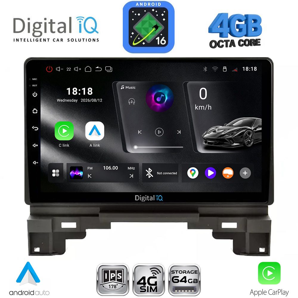 RTG6202B_16 DIGITAL IQ RTG 6202B_CPA (10inc) MULTIMEDIA TABLET for HONDA HRV mod. 202B1-202B6 - Image 1