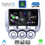 DIGITAL IQ RTG 6210_CPA A/C (9inc) MULTIMEDIA TABLET for HONDA JAZZ mod. 2002-2008
