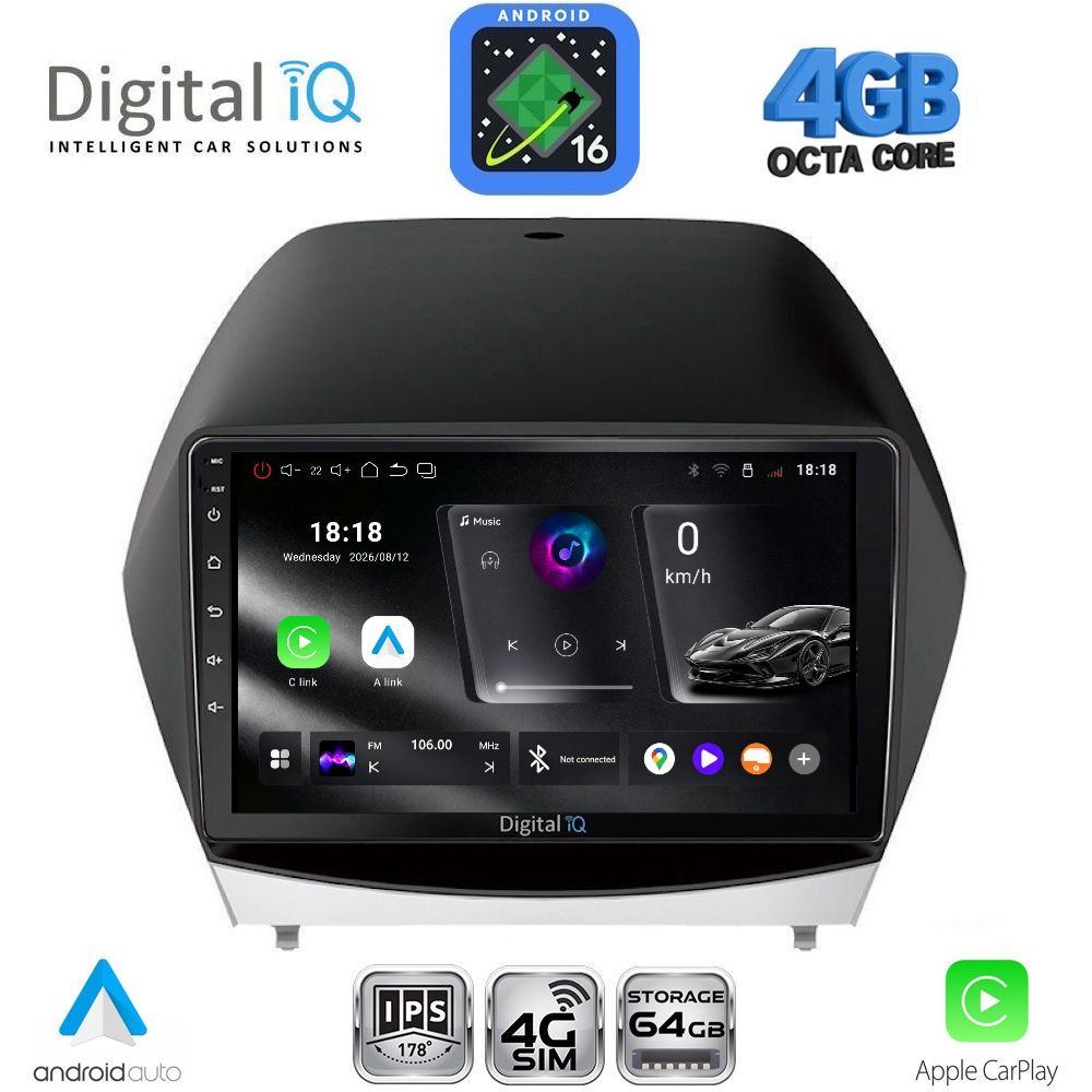 RTG6235_16 DIGITAL IQ RTG 6235_CPA (10inc) MULTIMEDIA TABLET for HYUNDAI iX35 mod. 2010-2015 - Image 1
