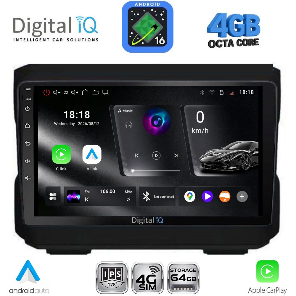 RTG6272_16 DIGITAL IQ RTG 6272_CPA (10inc) MULTIMEDIA TABLET for JEEP mod. 2007-2014 - DODGE mod. 2007-2014 - Image 1