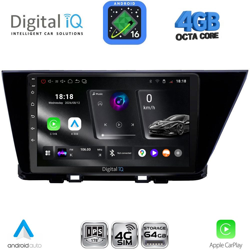 RTG6305_16 DIGITAL IQ RTG 6305_CPA (9inc) MULTIMEDIA TABLET for KIA NIRO mod. 2017-2021 - Image 1