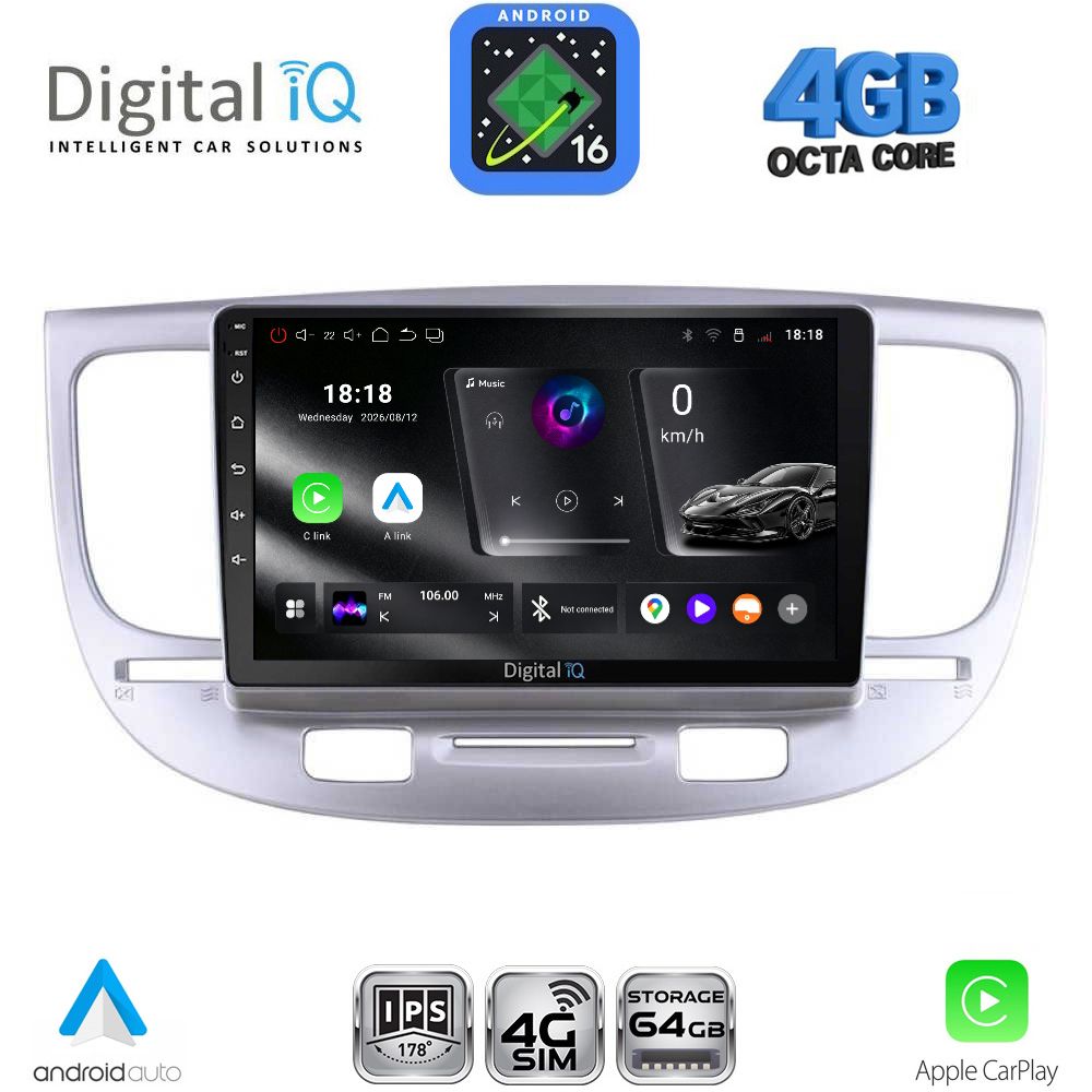RTG6313_16 DIGITAL IQ RTG 6313_CPA (9inc) MULTIMEDIA TABLET for KIA RIO mod. 2005-2011 - Image 1