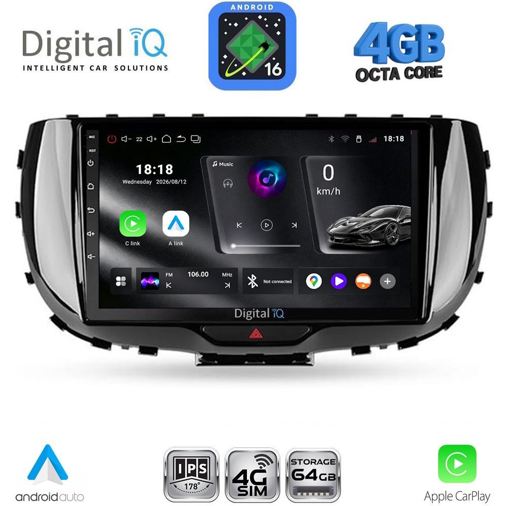 RTG6322_16 DIGITAL IQ RTG 6322_CPA (9inc) MULTIMEDIA TABLET for KIA SOUL mod. 2019+ - Image 1