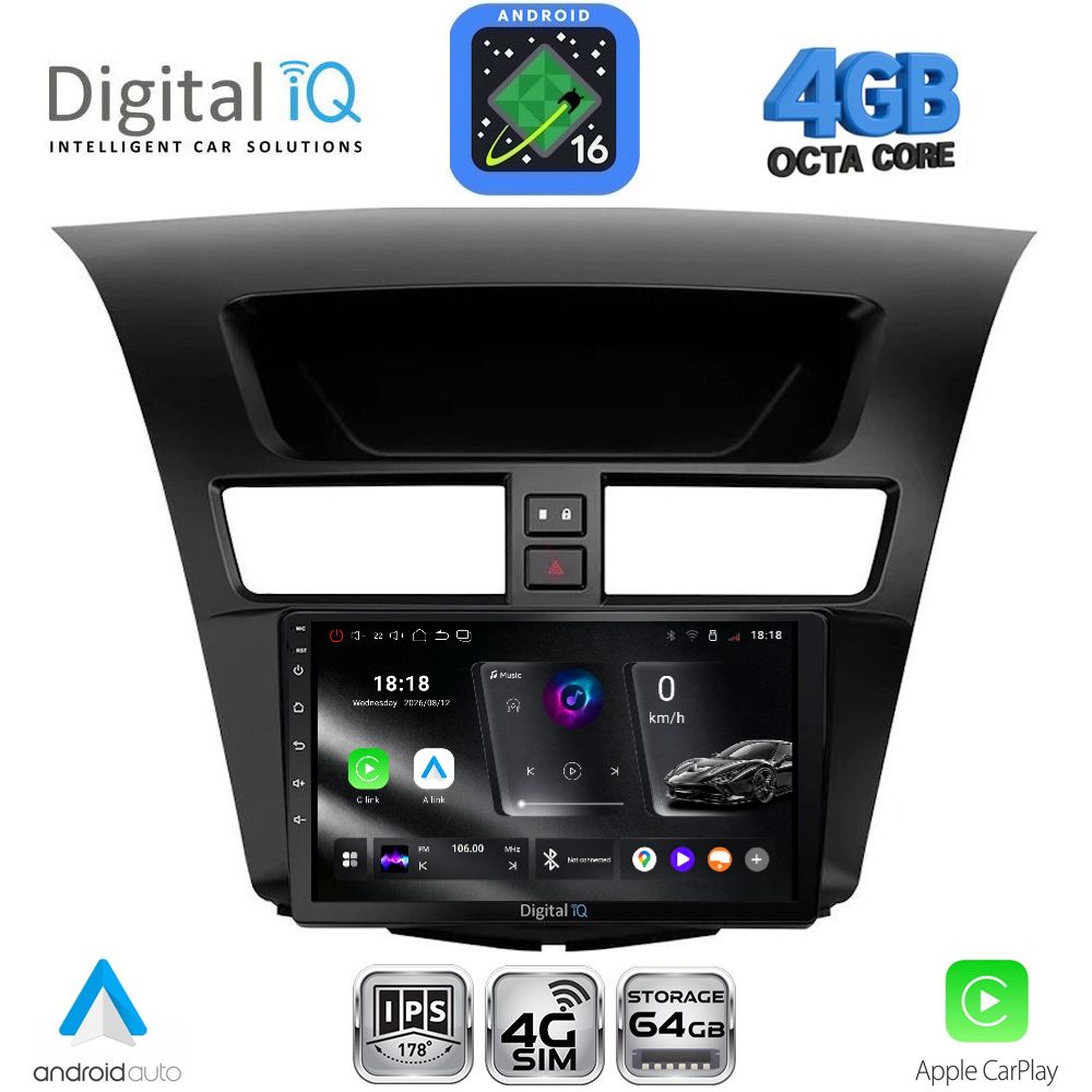 RTG6364_16 DIGITAL IQ RTG 6364_CPA (9inc) MULTIMEDIA TABLET for MAZDA BT50 mod. 2012-2019 - Image 1