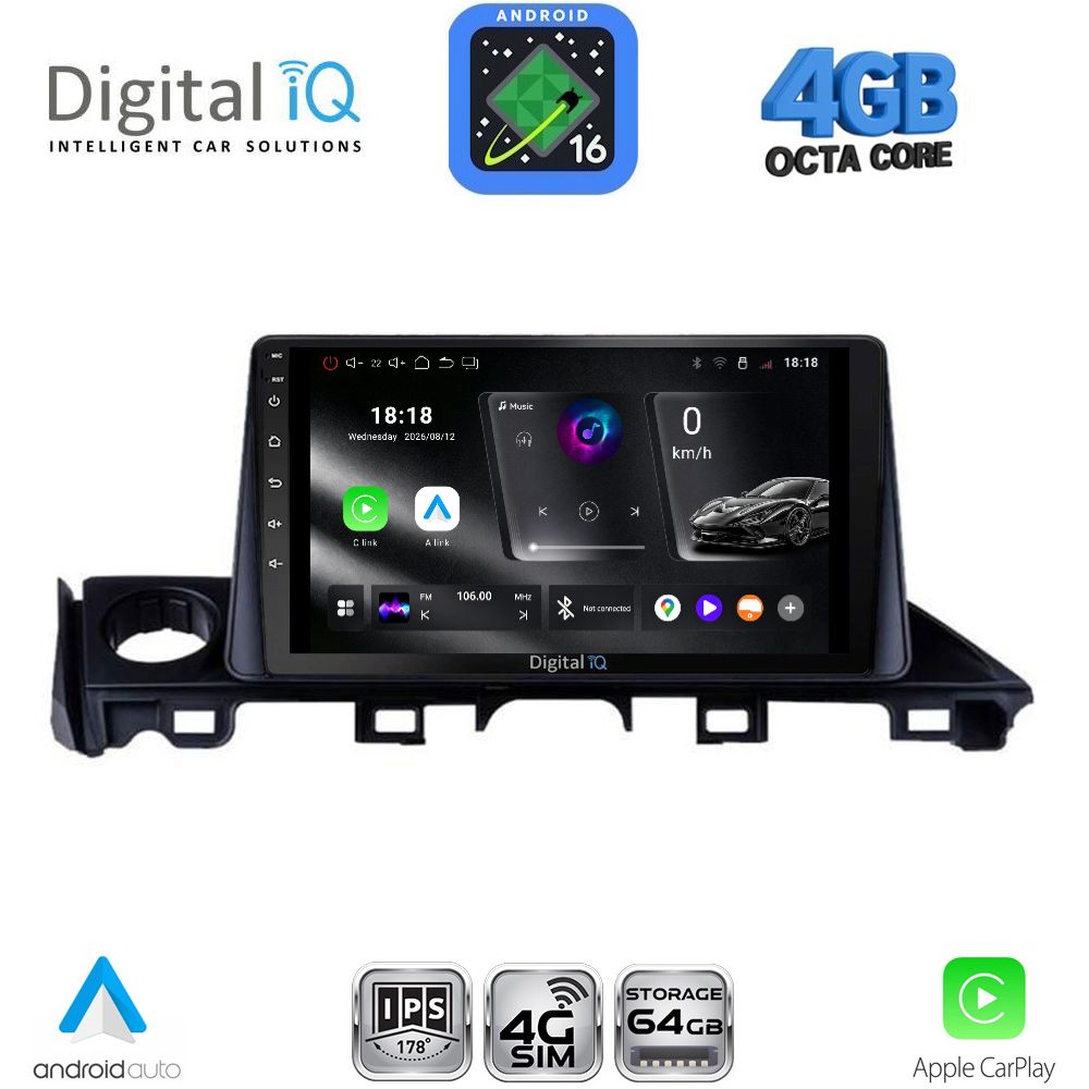 RTG6379_16 DIGITAL IQ RTG 6379_CPA (9inc) MULTIMEDIA TABLET for MAZDA 6 mod. 2017-2020 - Image 1