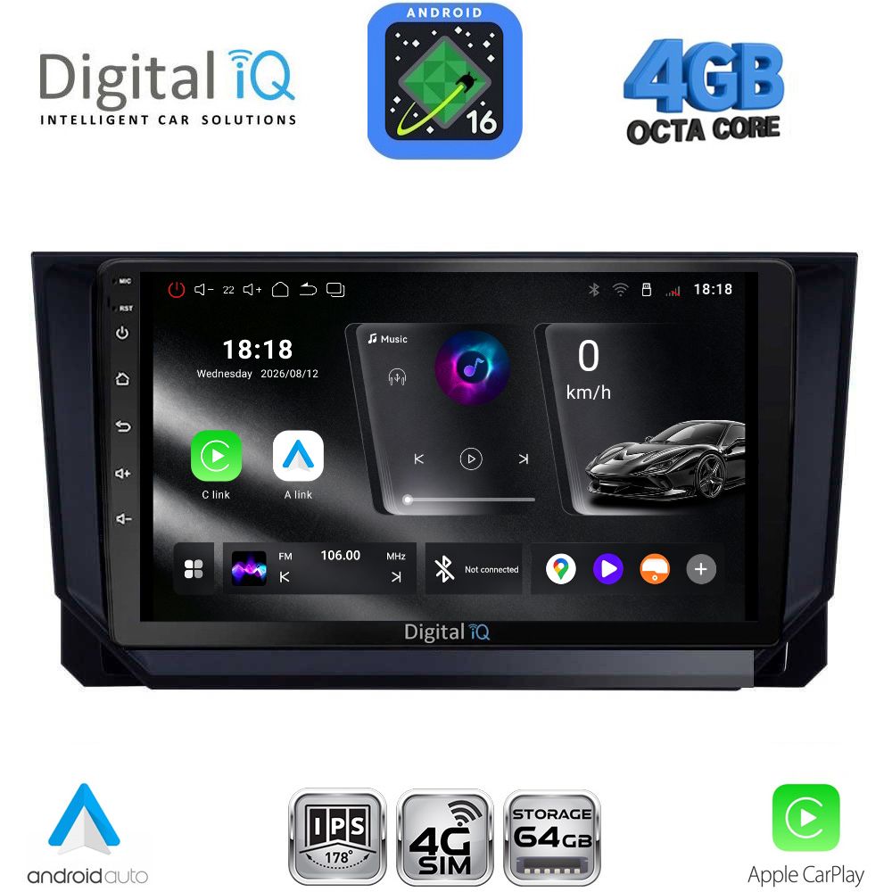 RTG6391_16 DIGITAL IQ RTG 6391_CPA (10inc) MULTIMEDIA TABLET for MAZDA CX9 mod. 2006-2015 - Image 1