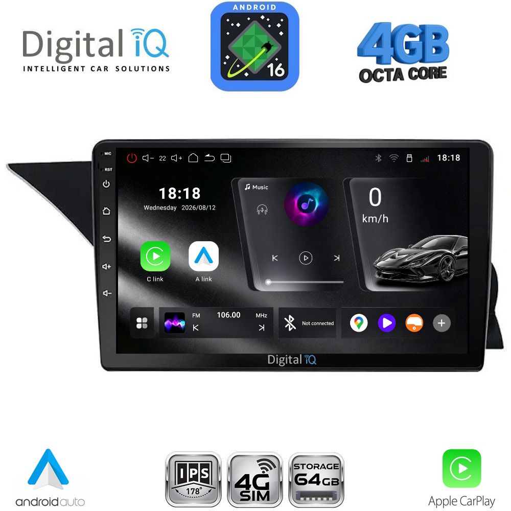 RTG6411_16 DIGITAL IQ RTG 6411_CPA (NTG 4.0) (9inc) MULTIMEDIA TABLET for MERCEDES GLK (X204) mod. 2008-2012 - Image 1
