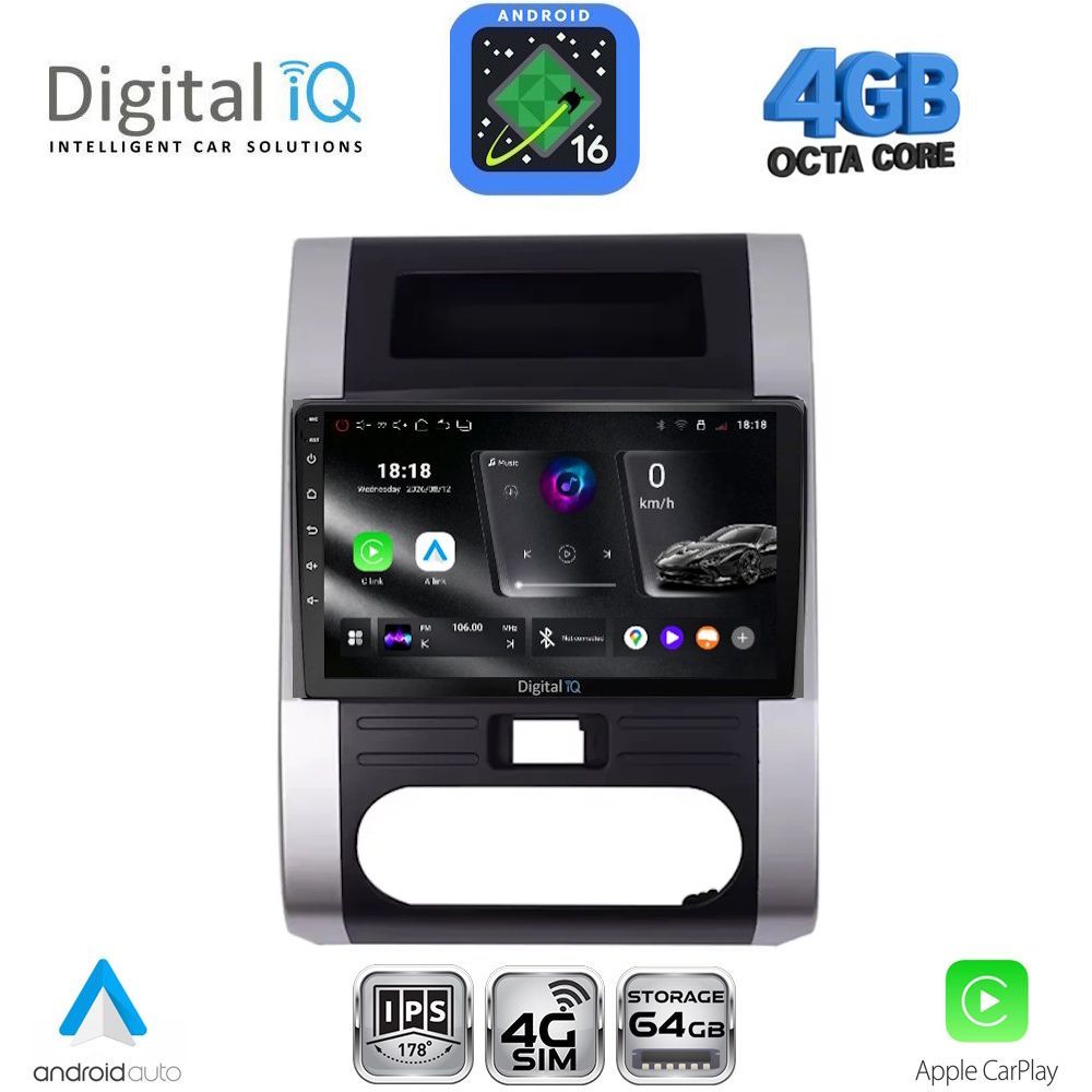 RTG6477_16 DIGITAL IQ RTG 6477_CPA (10inc) MULTIMEDIA TABLET for NISSAN XTRAIL mod. 2007-2013 - Image 1