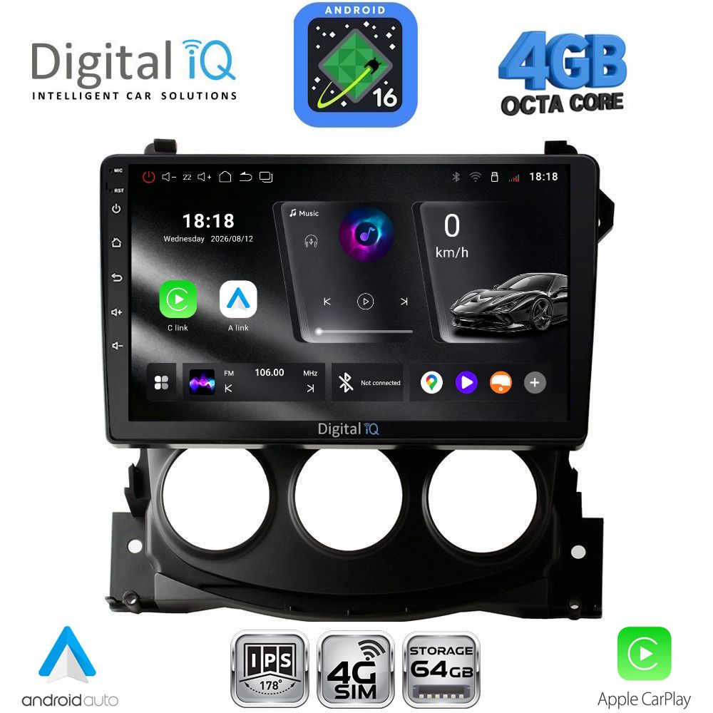 RTG6479_16 DIGITAL IQ RTG 6479_CPA (9inc) MULTIMEDIA TABLET for NISSAN 370Z mod. 2009-2012 - Image 1