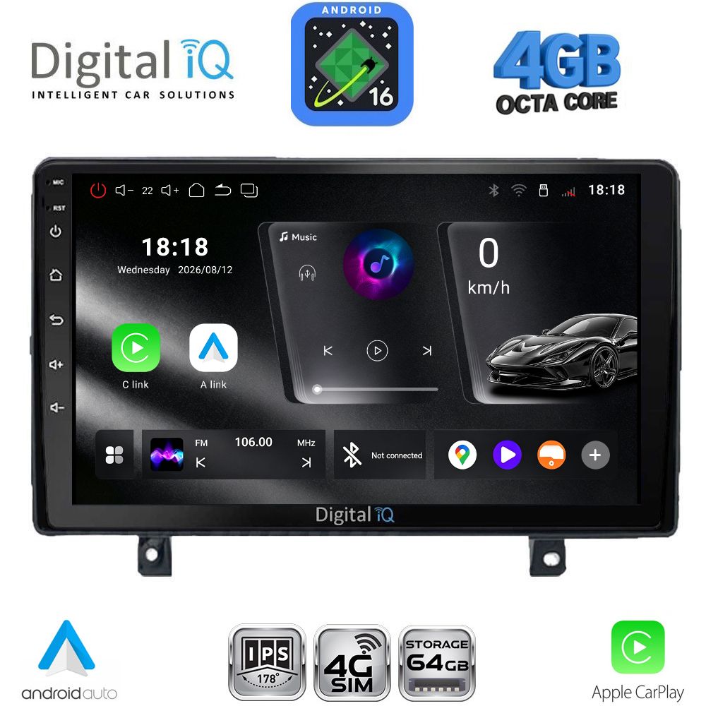RTG6485_16 DIGITAL IQ RTG 6485_CPA (9inc) MULTIMEDIA TABLET for OPEL ASTRA H mod.2004-2010 - Image 1