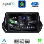 DIGITAL IQ RTG 6509_CPA (9inc) MULTIMEDIA TABLET for PEUGEOT 208 - 2008 mod. 2021-2026