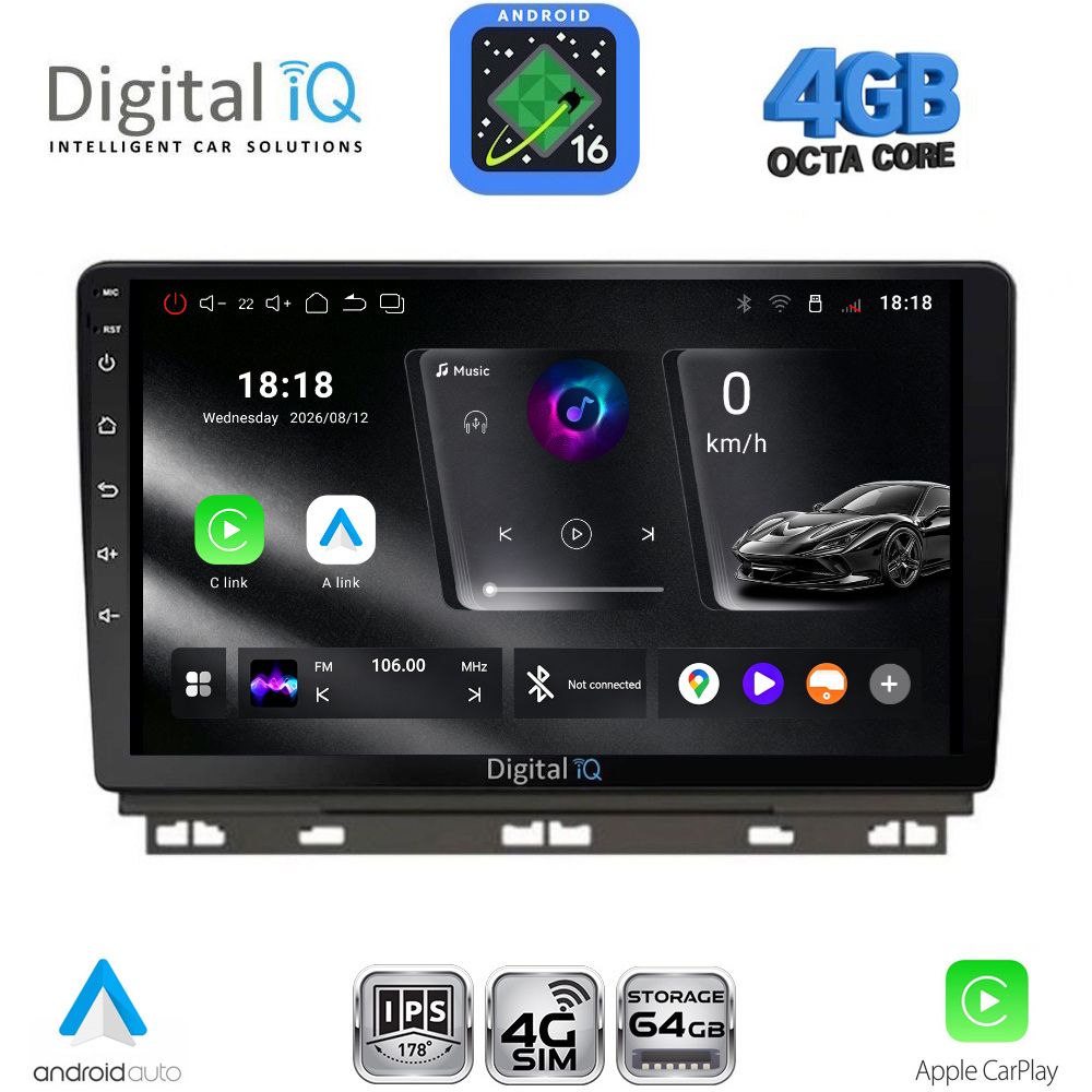 RTG6546_16 DIGITAL IQ RTG 6546_CPA (9inc) MULTIMEDIA TABLET for RENAULT CLIO - CAPTUR mod. 2019-2026 - Image 1