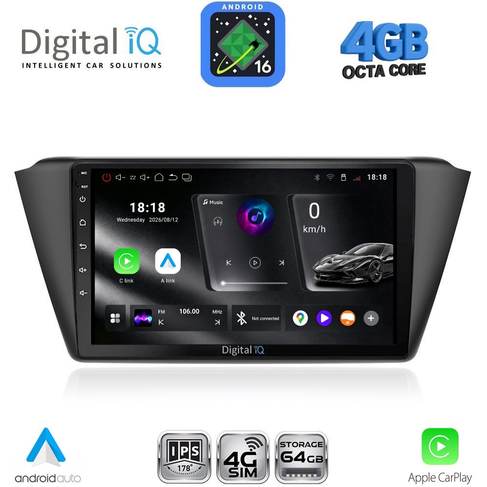 RTG6582_16 DIGITAL IQ RTG 6582_CPA (9inc) MULTIMEDIA TABLET for SKODA FABIA mod. 2015-2022 - Image 1