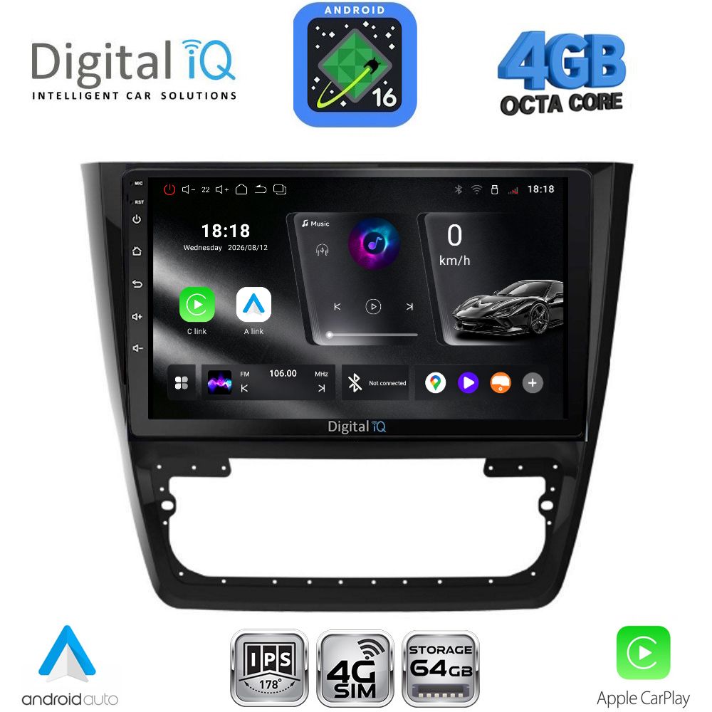 RTG6610_16 DIGITAL IQ RTG 6610_CPA (10inc) MULTIMEDIA TABLET for SKODA YETI mod. 2014-2018 - Image 1