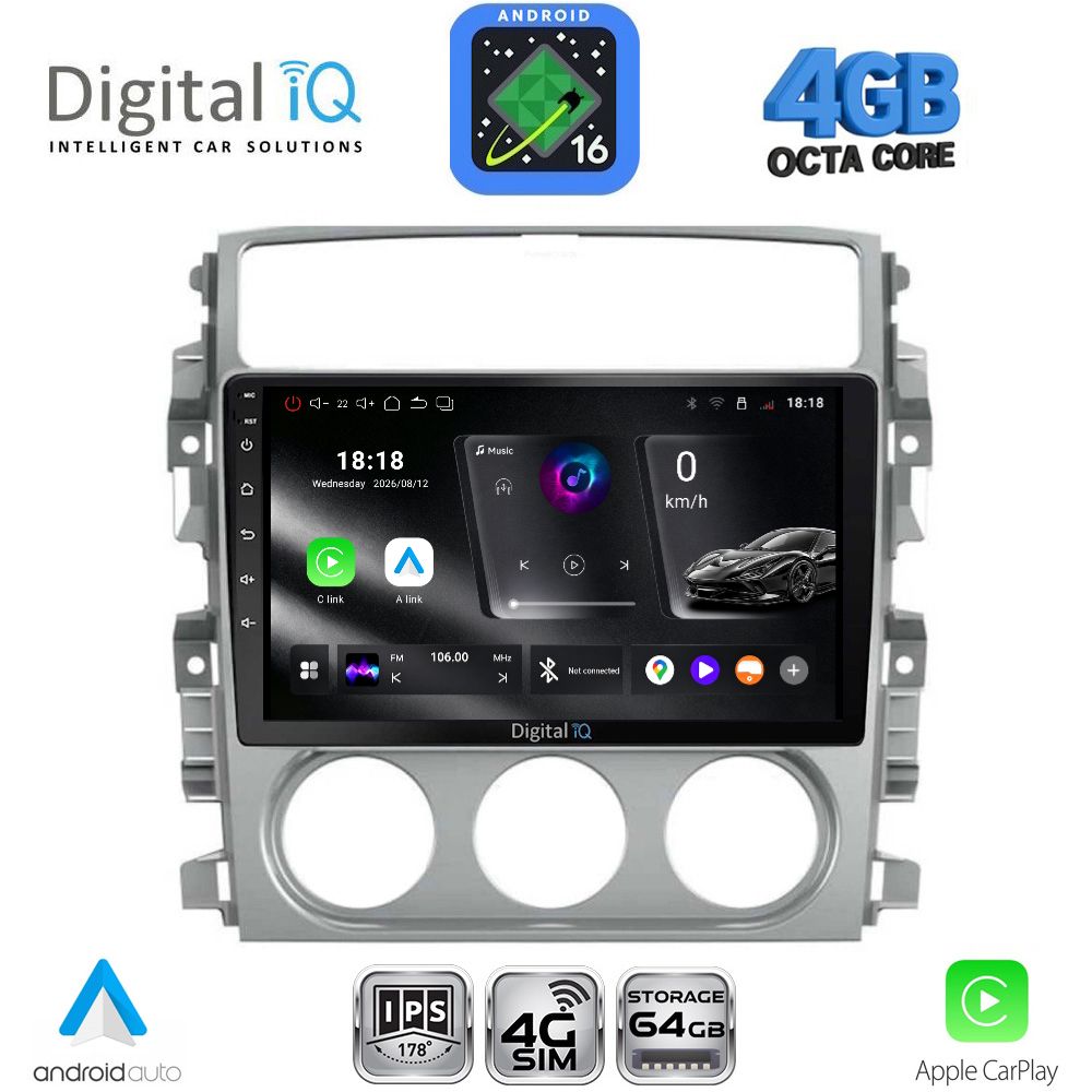 RTG6681_16 DIGITAL IQ RTG 6681_CPA (9inc) MULTIMEDIA TABLET for SUZUKI LIANA mod. 2001-2007 - Image 1