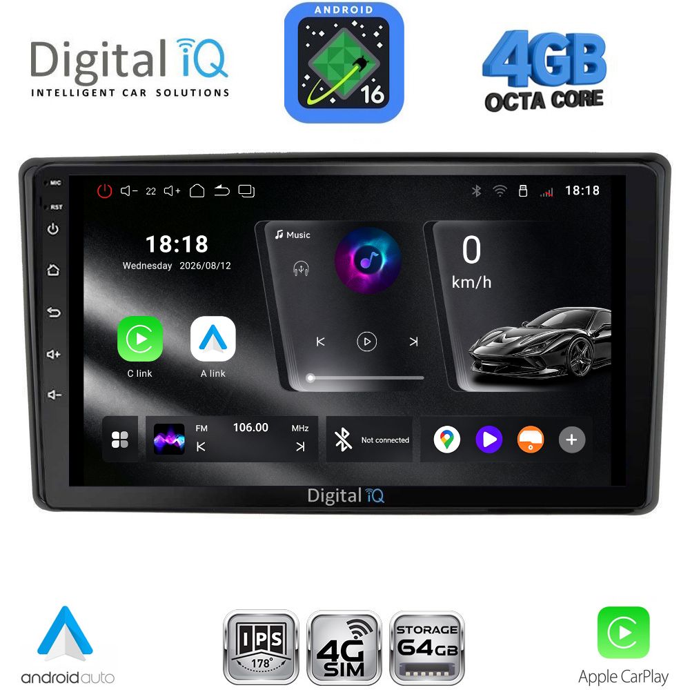 RTG6701_16 DIGITAL IQ RTG 6701_CPA (10inc) MULTIMEDIA TABLET for TOYOTA RAIZE mod. 2020-2026 - Image 1