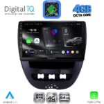 DIGITAL IQ RTG 6707_CPA (10inc) MULTIMEDIA TABLET for CITROEN C1-PEUGEOT 107-TOYOTA AYGO mod. 2005-2014