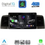 DIGITAL IQ RTG 6712BL_CPA (9inc) MULTIMEDIA TABLET for TOYOTA COROLLA mod. 2001-2006 (BLACK)