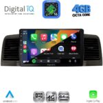 DIGITAL IQ RTG 6712BL_CPA (9inc) MULTIMEDIA TABLET for TOYOTA COROLLA mod. 2001-2006 (BLACK) - Image 2