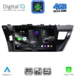 DIGITAL IQ RTG 6714SM_CPA (10inc) MULTIMEDIA TABLET for TOYOTA COROLLA mod. 2013-2016