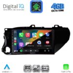 DIGITAL IQ RTG 6721_CPA (10inc) MULTIMEDIA TABLET for TOYOTA HILUX mod. 2017-2026 - Image 2