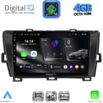 DIGITAL IQ RTG 6726BL_CPA (9inc) MULTIMEDIA TABLET for TOYOTA PRIUS mod. 2009-2015 (BLACK)