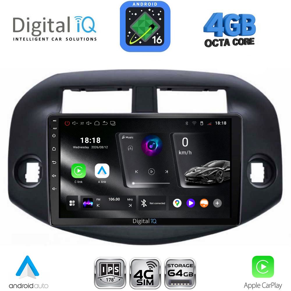 RTG6732_16 DIGITAL IQ RTG 6732_CPA (10inc) MULTIMEDIA TABLET for TOYOTA RAV 4 mod. 2006-2012 - Image 1